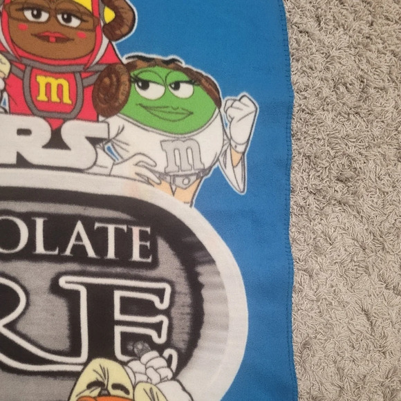 M&M and Star Wars Blanket - Picture 5 of 6